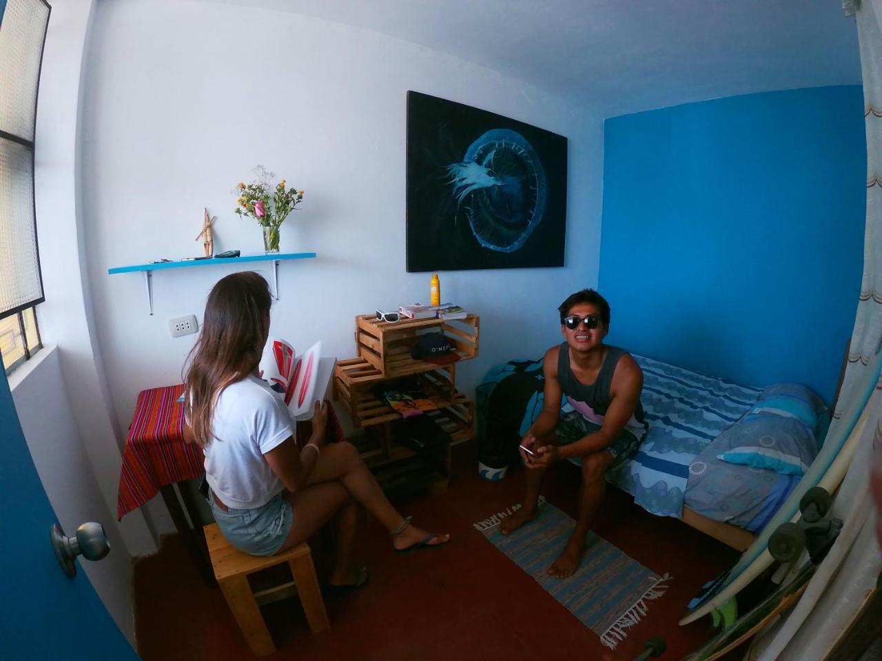 Indigan Surf Hostal Huanchaco Bagian luar foto