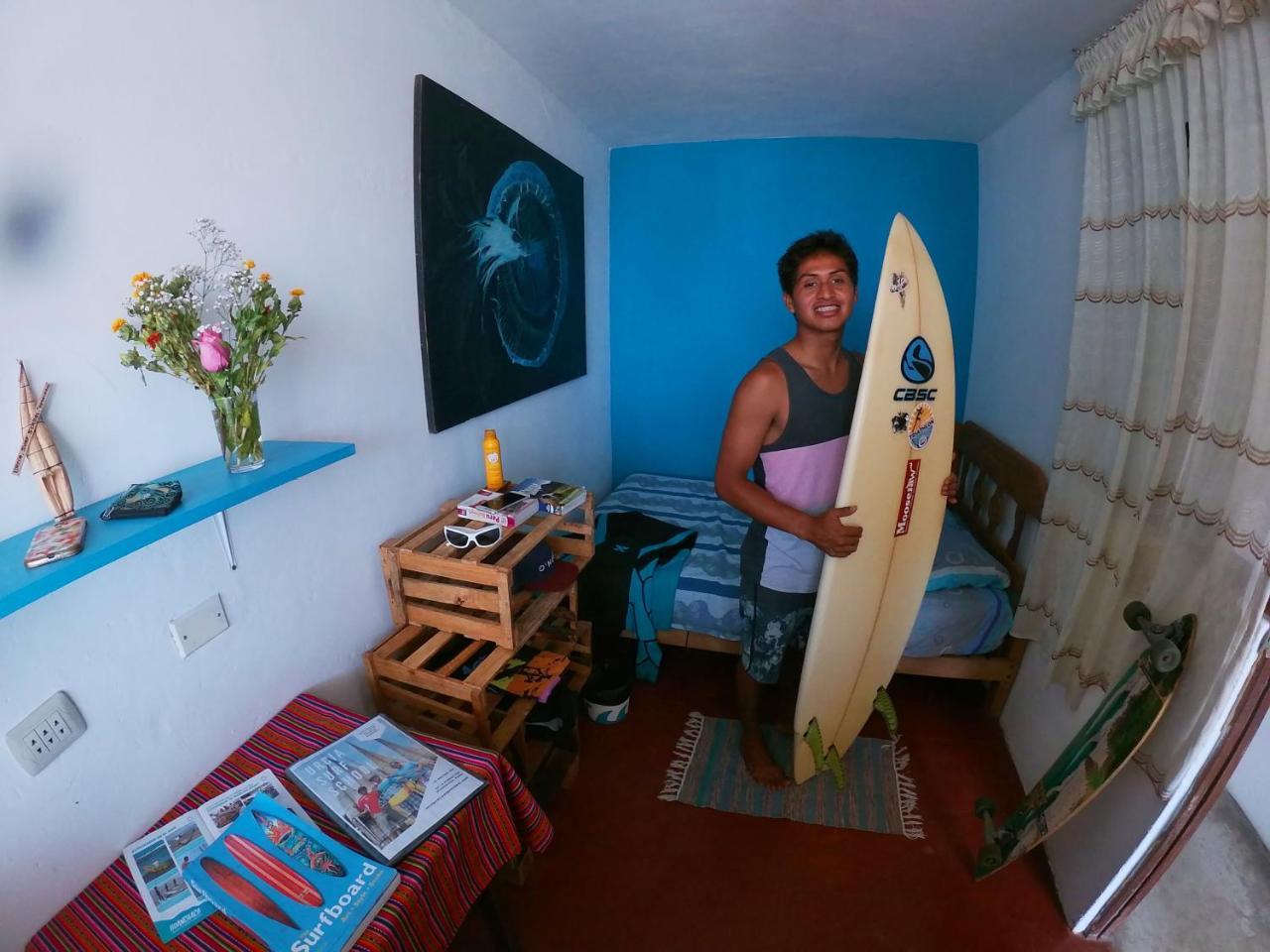 Indigan Surf Hostal Huanchaco Bagian luar foto